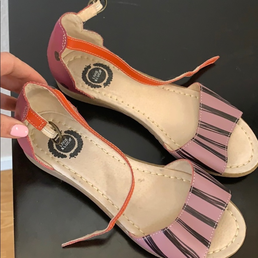 Livie and Luca ankle strap sandals